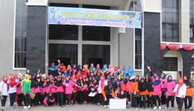 Pemda Pasaman Adakan Lomba Senam Lansia