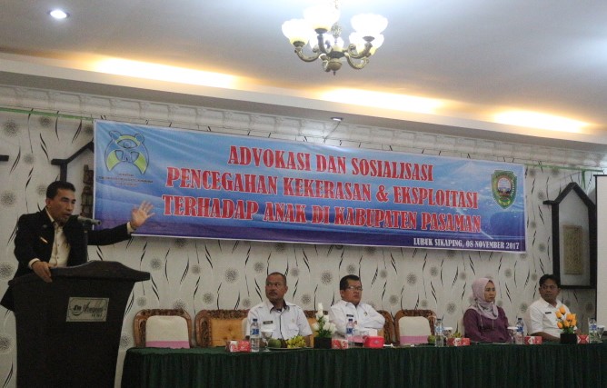 Kementerian PP-PA RI Gelar Advokasi, Sosialisasi Pencegahan Kekerasan Dan Eksploitasi Terhadap Anak Di Pasaman