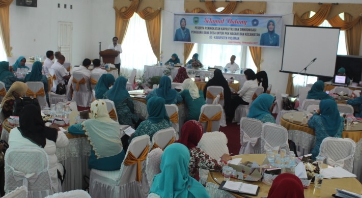 Peningkatan Kapasitas Dan Sinkronisasi Pengguna Dana Desa Untuk PKK Nagari Dan Kecamatan Se-Kabupaten Pasaman.