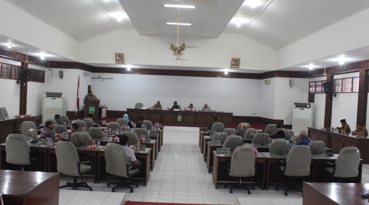 Pemandangan Fraksi-fraksi DPRD Pasaman Tentang Pengangkatan Dan Pemberhentian Perangkat Nagari 