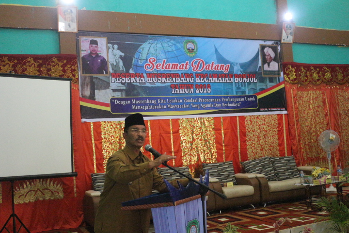Bupati Yusuf Lubis: Seluruh Pembangunan Di Kecamatan Adalah Tanggung Jawab Peserta Musrenbang
