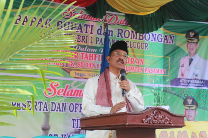 Bupati Yusuf Lubis: Anak Yang Qur’ani Akan Berakhlak dan Berbudaya Yang Baik