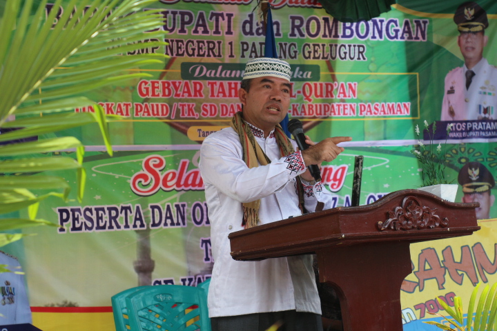 BAZNAS Pasaman Janjikan Pemenang Lomba Gebiar Tahfizd Qur’an Beasiswa Satu Tahun