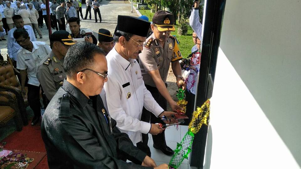 POS KTL PERDANA PASAMAN DIRESMIKAN BUPATI YUSUF LUBIS