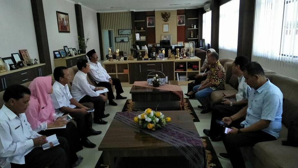 Sambutan Hangat Diskominfo Pasaman Atas Kunjungan Kerja Komisi Informasi Sumbar