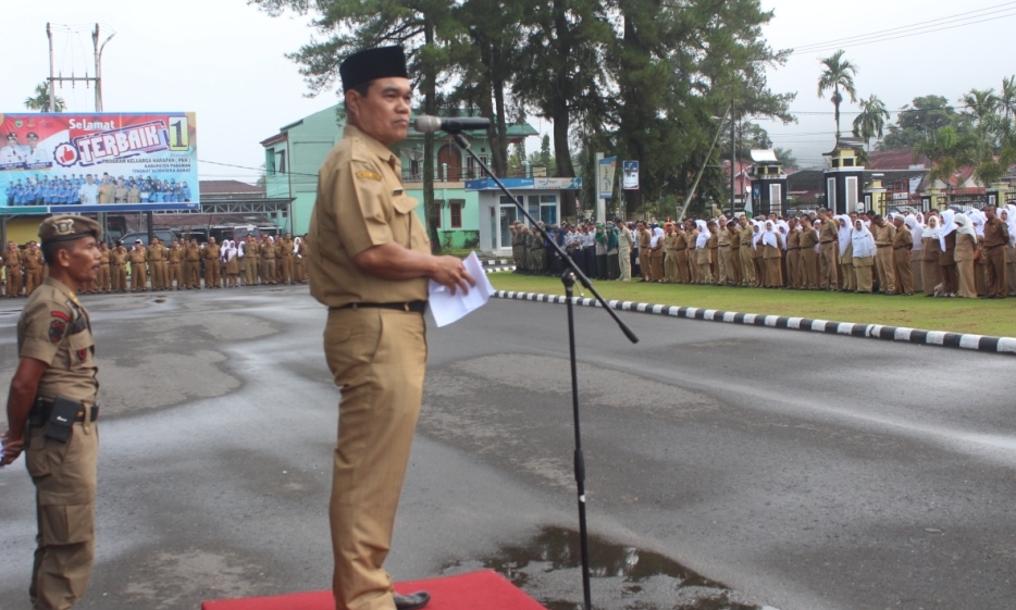 DINAMIKA INFORMASI LEWAT APEL GABUNGAN DI PIMPIN KADIS KOMINFO PASAMAN