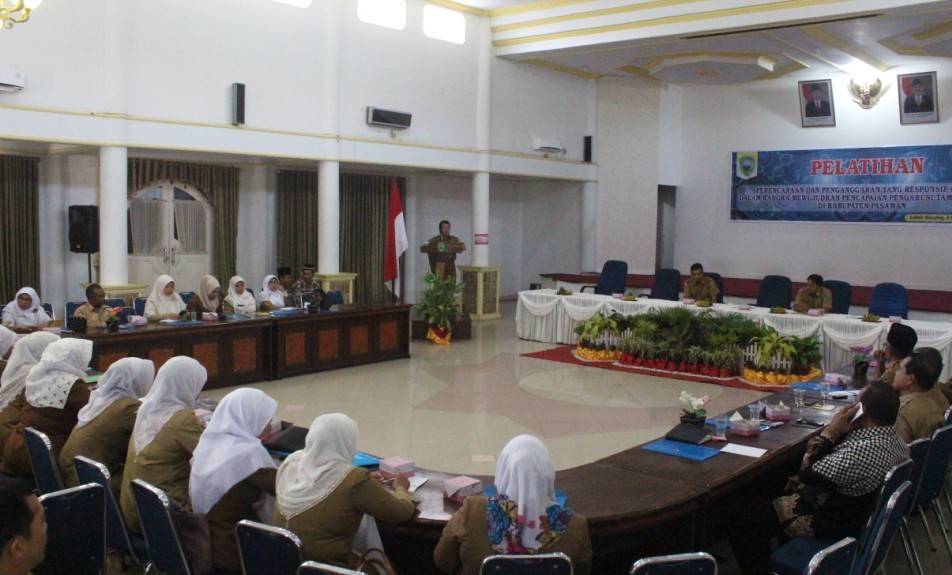 PEMDA PASAMAN SELENGGARAKAN PELATIHAN PERENCANAAN DAN PENGANGGARAN RESPONSIF GENDER