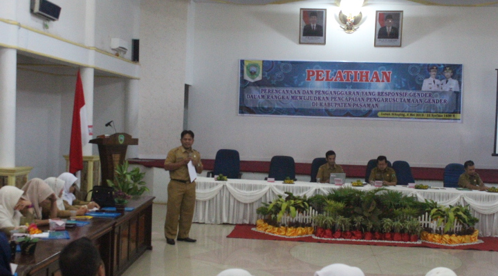 PELAKSANAAN DAN EVALUASI PUG DI KABUPATEN PASAMAN