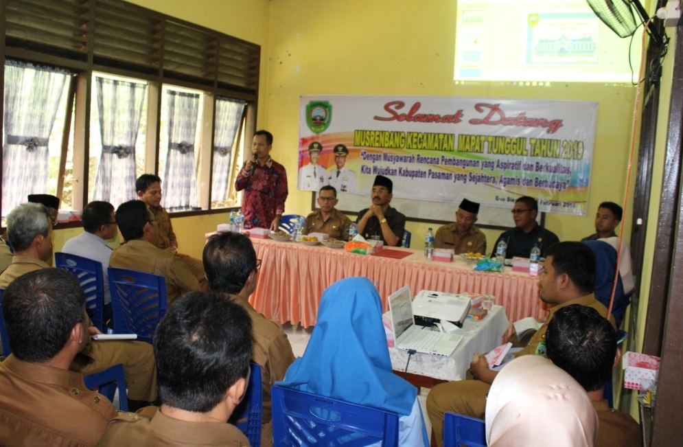 Musrenbang Akan Diselaraskan Dengan Rencana Kerja SKPD dan Pokok-pokok Pikiran Anggota DPRD Kabupaten Pasaman