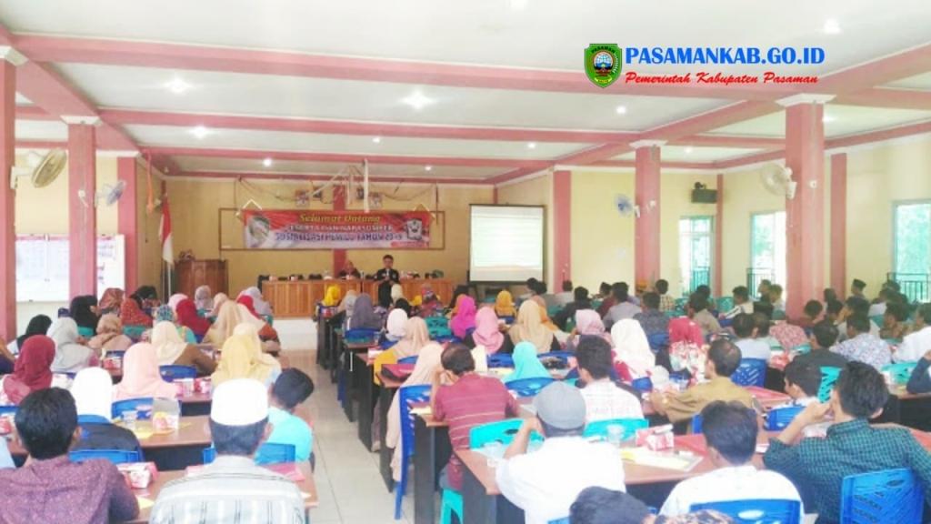 KESBANGPOL PASAMAN GELAR SOSIALISASI PEMILU TAHUN 2019