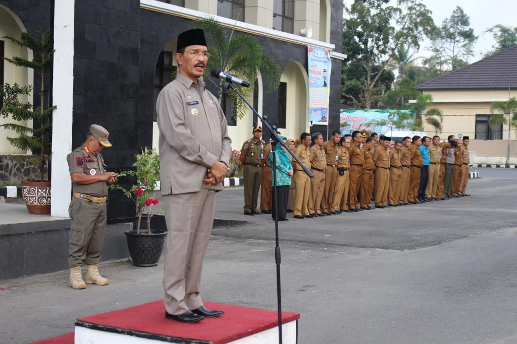 Pesan Bupati Pasaman H. Yusuf Lubis, SH, M.Si Untuk Seluruh Warga Melaksanakan, Social Distancing Measure.
