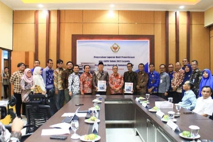 Kabupaten Pasaman Kembali Meraih Opini WTP yang ke XI Berturut-Turut atas LKPD Pasaman TA.2023