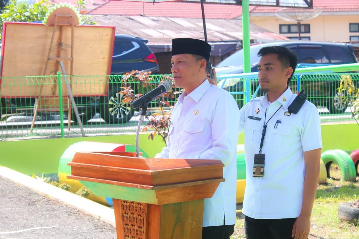 Gedung baru TK Adhiyaksa XXXI diresmikan. Bupati Pasaman Sabar AS dapat apresiasi dari Kajati Sumtera barat