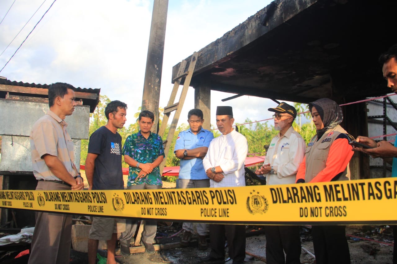 Minggu Dinihari Panti dan Dua Koto Membara, Dua Rumah Warga Ludes Terbakar