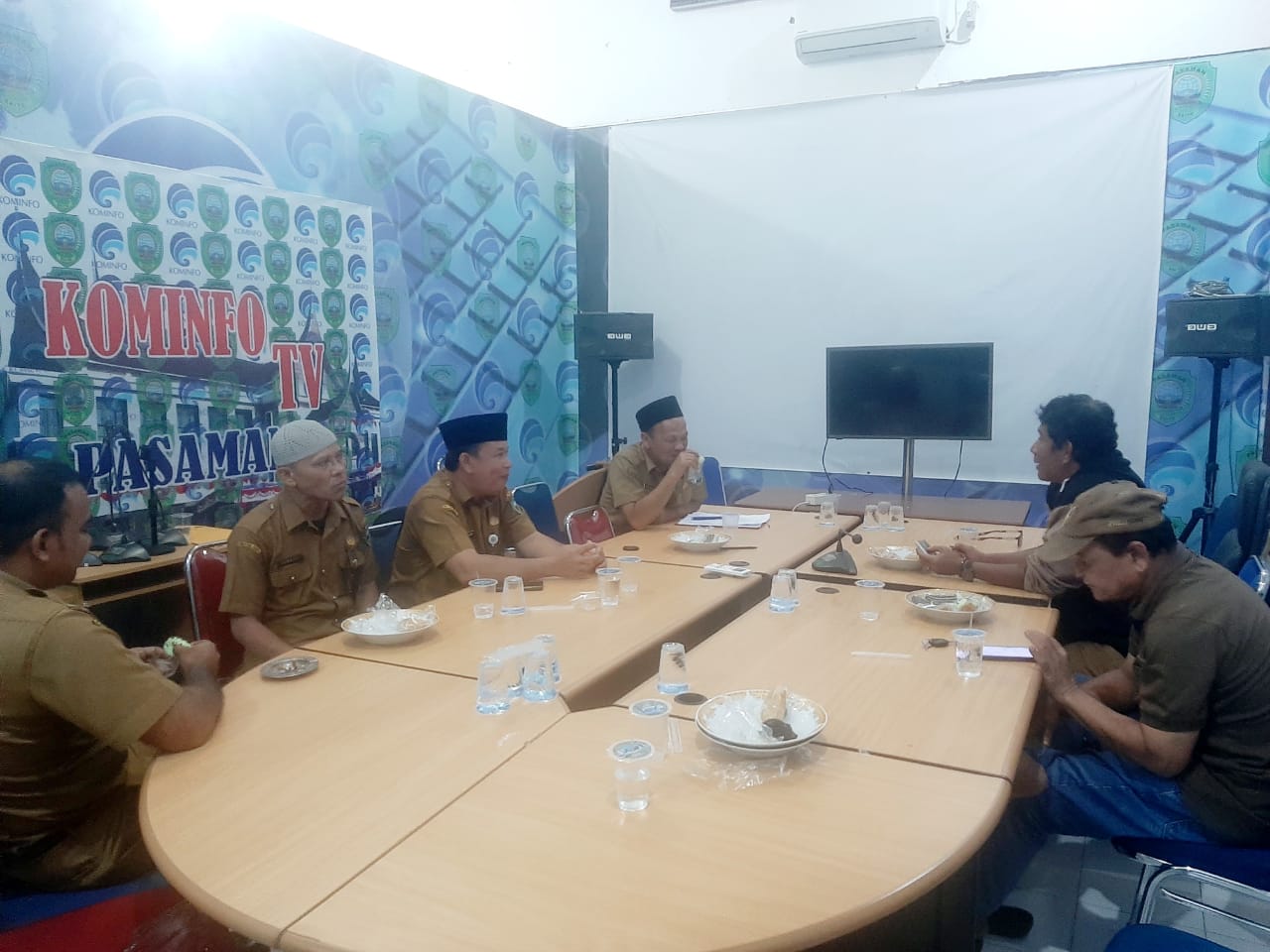 Jalin Silaturahmi, Harian Haluan Sambangi Diskominfo Kabupaten Pasaman