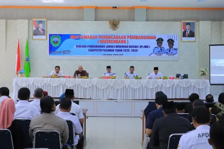 Gelar Musrenbang RPJMD 2025–2029, Bupati; 
