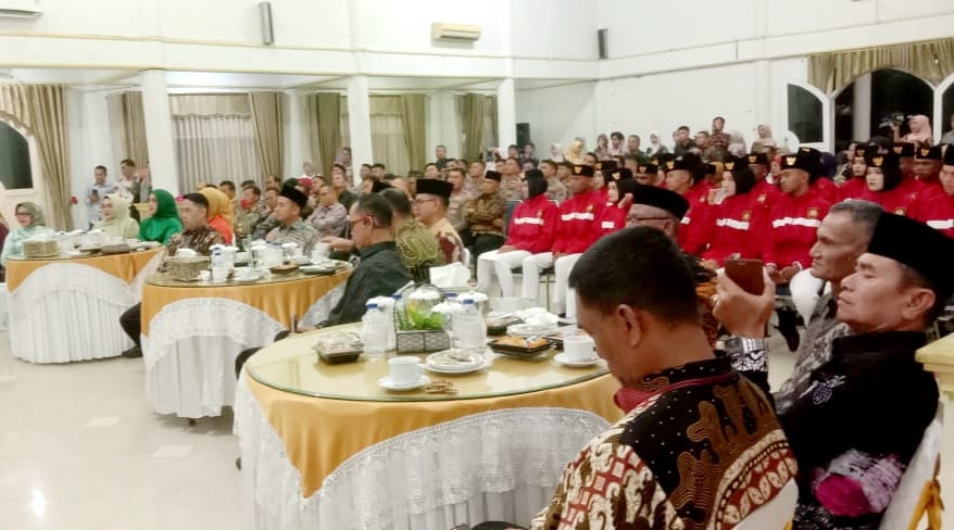 Gelar Resepsi Kenegaraan Bupati Pasaman Apresiasi Peringatan HUT RI ke-80 Sekaligus Pembubaran Paskibraka