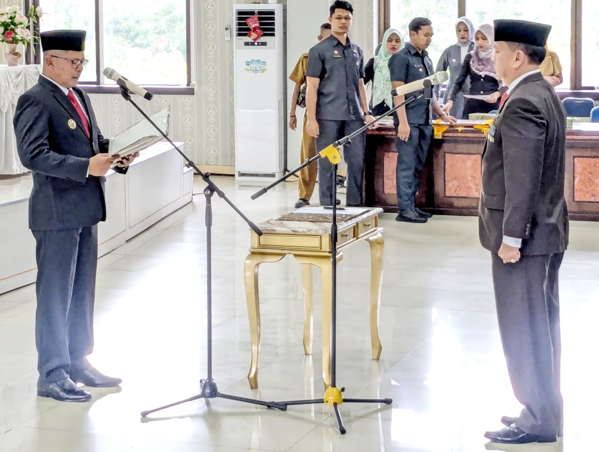 Bupati Pasaman Welly Suhery Resmi Lantik Yudesri sebagai Sekda Pasaman Defenitif