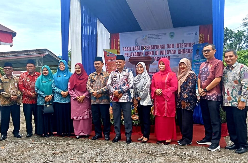 Kelompok KB Pria di Simpang Alahan Mati Masuk Nominasi Nasional, Bupati Pasaman Terima Tim Verifikasi