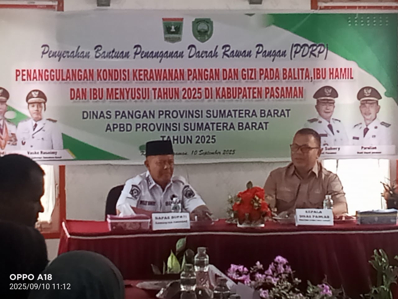 Pasaman Terima Bantuan Daerah Rawan Pangan, Bupati Welly Suhery Serahkan Langsung ke Masyarakat