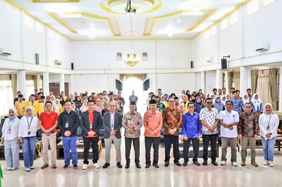 Bupati Welly Suhery Ajak Generasi Muda Cerdas Digital di Acara Sosialisasi Cyber Fraud BRI