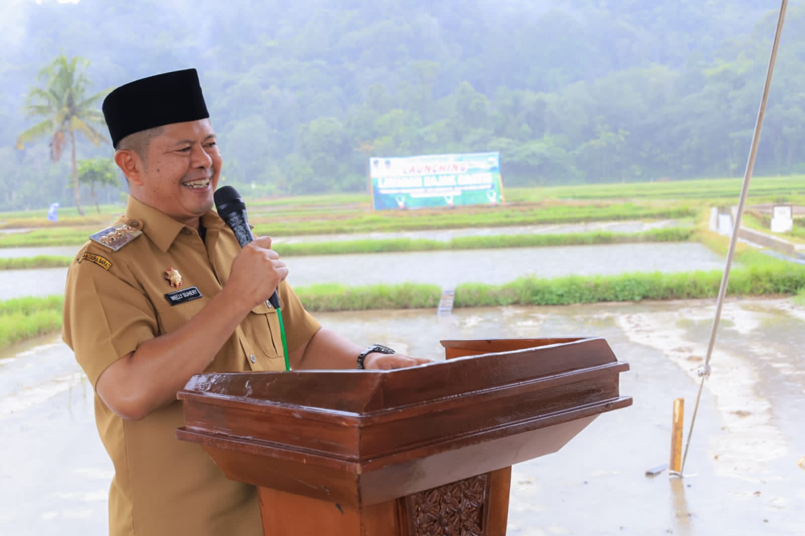 Bupati Welly Paparkan Sektor Pertanian, Kementan Langsung Kirim Alsintan