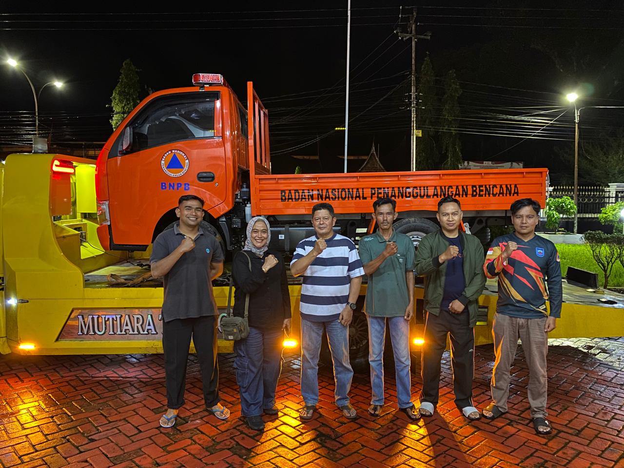 Hasil Koordinasi Bupati Welly, Pasaman Terima Mobil Kebencanaan dari BNPB