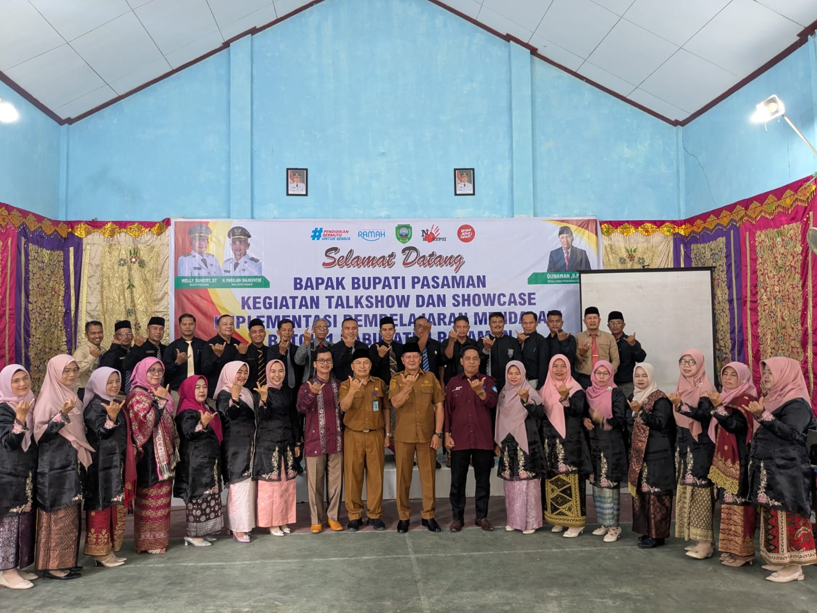 Bupati Pasaman Buka Talkshow Pembelajaran Mendalam, Jadikan Peningkatan Kualitas Pendidikan sebagai Prioritas
