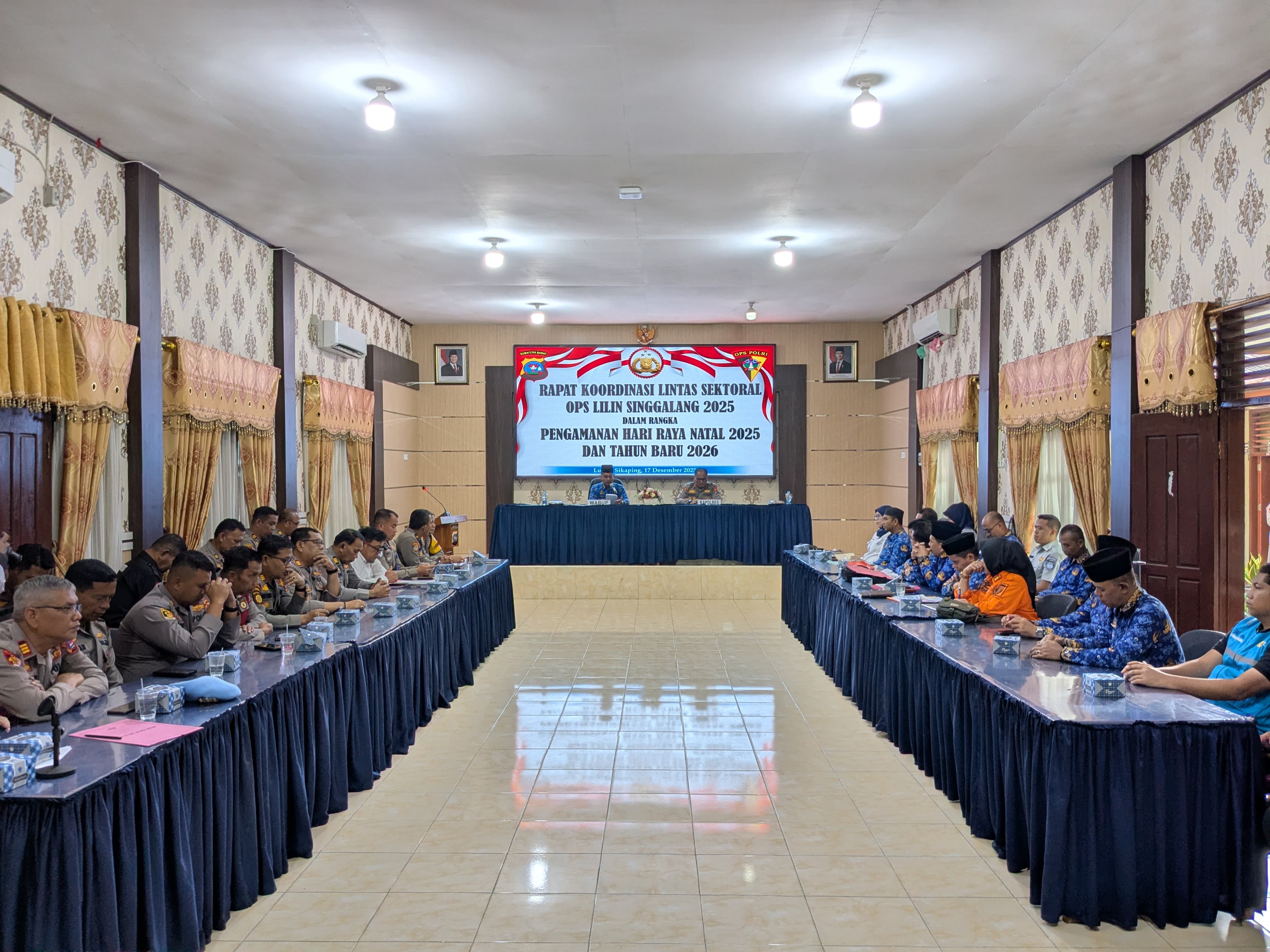 Menciptakan Rasa Aman Nataru, Wakil Bupati Pasaman Tekankan Komitmen Lintas Sektor Ops Lilin Singgalang