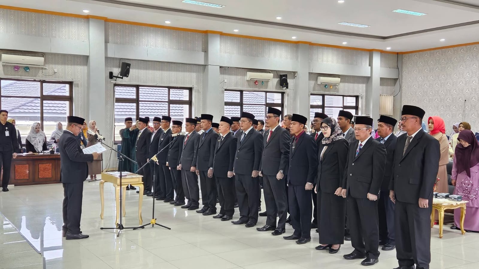 Kebut Pasaman Bangkit, Bupati Welly Lantik 22 Pejabat Baru Dilingkungan Pemkab Pasaman.
