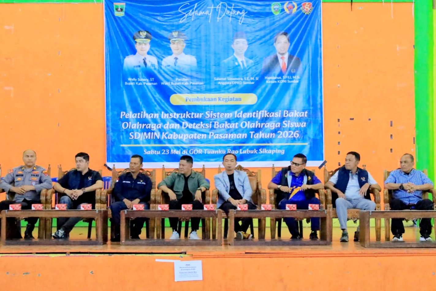 Bupati Welly Apresiasi Salamat Simamora Dorong Lahirnya Atlet Unggul Pasaman Sejak Usia Dini
