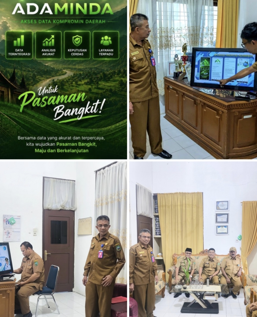 Bupati Welly Dorong Inovasi, Diskominfo Ciptakan Aplikasi Android ADAMINDA Untuk Data Pembangunan